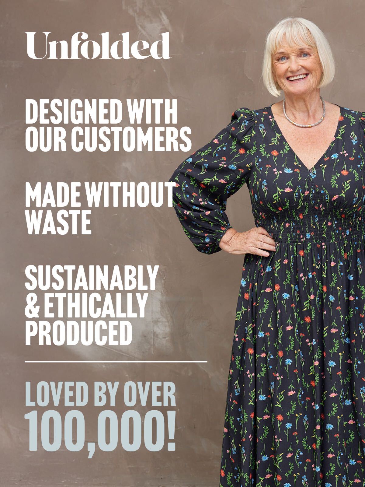 Anne - Button Through Denim Dress