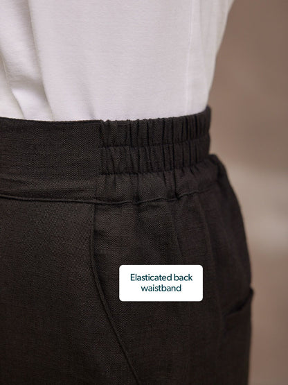 Viv Straight Leg Trouser - Black